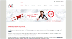 Desktop Screenshot of aplusg.de